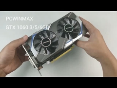 GTX 1060 3GB 5GB 6GB Memória Cartões gráficos de jogos 192bit 400W Fan 6pin