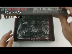 16GB H81 PC LGA1150 Placa-mãe de jogos Core I3 Core I5 Core I7