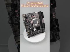 Pcwinmax h110 soquete 1151 gddr4 micro atx 32gb original chipset h110 placa-mãe de desktop