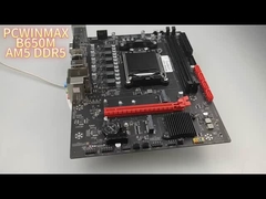 PCWINMAX B650M Gaming AM5 DDR5 128GB PCIe 4.0 M.2 SATA 6Gb/s HD DP VGA Micro ATX B650 placa-mãe