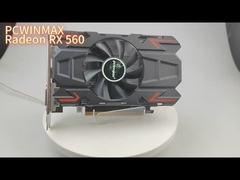Radeon RX 560 4GB 128-Bit Single Fan Graphics Card   Performance suave para jogos e multimídia