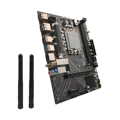 PCWINMAX H610 Wifi DDR4 LGA 1700 Socket mATX Motherboard for 12th 13th 14th Gen Intel Core i3 i5 i7
