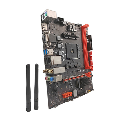 PCWINMAX B450 Wifi Socket AM4 DDR4 SATA 6GB/S VGA HD DP Output mATX Motherboard for R5 3rd 2nd 1st Gen Prcocessors