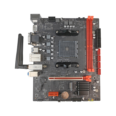 PCWINMAX B450 Wifi Socket AM4 DDR4 SATA 6GB/S VGA HD DP Output mATX Motherboard for R5 3rd 2nd 1st Gen Prcocessors