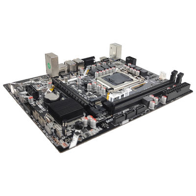 PCWINMAX H410 Chipset LGA 1200 Micro-ATX Motherboard DDR4 Suporta Core i3/i5/i7 da 10a e 11a gerações, para PCs de escritório e escritório, encomenda em massa