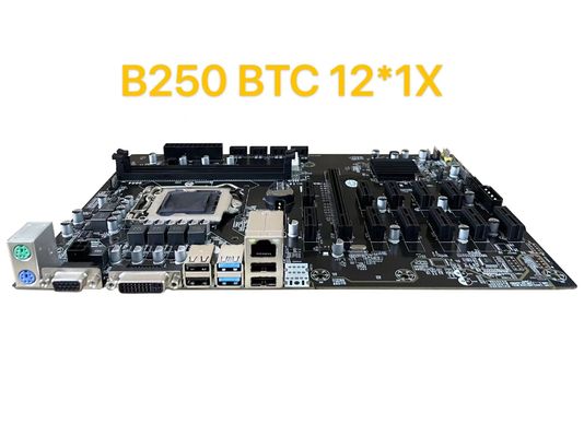 Desktop Mining Mainboard B250 16GB I6 I7 I8 I9 Processadores 2 DDR4 DIMM