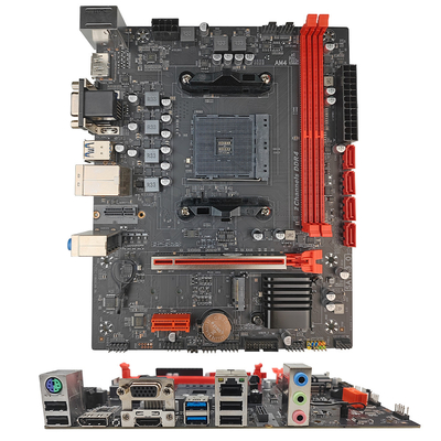 PCWINMAX B450 AM4 Dual Channel DDR4 Micro ATX HD DP VGA Output PCIe 3.0 SATA 6Gb/s Motherboard