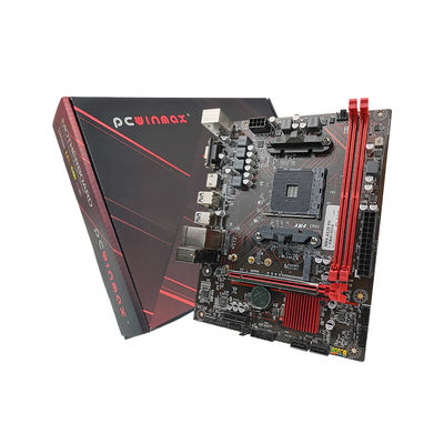 Placa-mãe PCWINMAX A520 AM4 Micro ATX Suporte CPU Ryzen Série 3000/4000G/5000 DDR4 Slot M.2 NVMe Plataforma Estável para PC Gamer OEM Atacado