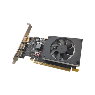 PCWINMAX Geforce GT 730 2GB/4GB DDR3/DDR5 Opcional Placa de Vídeo 64 Bit para PC com Portas HD+HD+DP GPU de Perfil Baixo