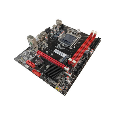 PCWINMAX H81 Chipset LGA1150 Placa-mãe Micro ATX Suporta CPU de 4ª Geração i3/i5/i7 DDR3 1333/1600MHz Dual Channel Max 16GB Placa-mãe OEM Estável para PC de Escritório/Empresa