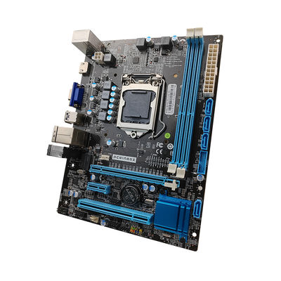 PCWINMAX B75 LGA1155 Placa-mãe Micro ATX Suporta 3ª/2ª Geração Core i3/i5/i7 CPU DDR3 Dual Channel SATA 3.0 USB 3.0 Placa-mãe OEM Estável para PC de Negócios/Escritório